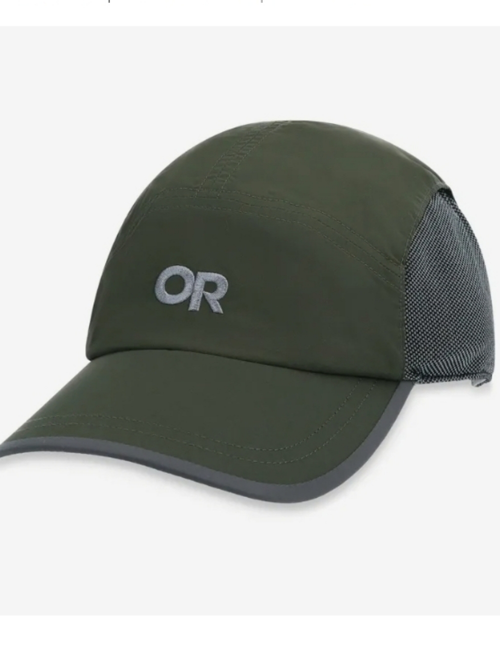 Outdoor Research Swift Olive Green Running Cap